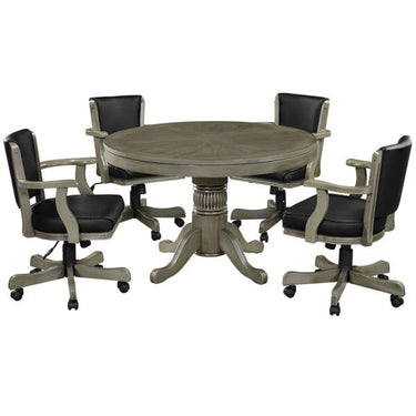 Poker Dining Table Valetta, Round, 8-person, 48